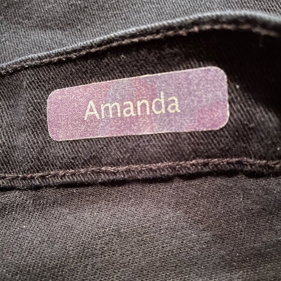 Gloria Vanderbilt Women's Classic Amanda High Rise Tapered Jean Size 10 Petite - Picture 9 of 11